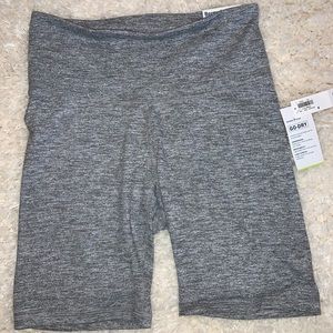 Gray Biker Shorts